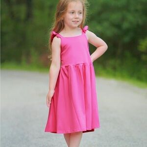 Charming Pink Kids Dress